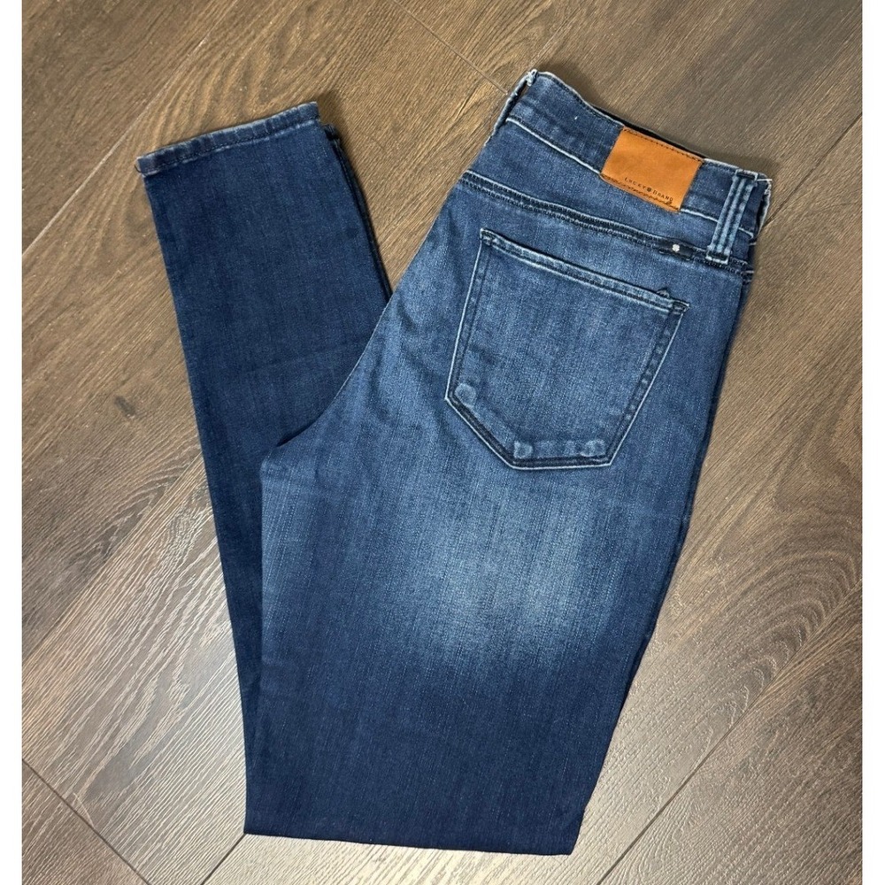 Lucky Brand Brooke Legging‎ Jeans Dark Wash Blue Skinny Denim Womens 10 30